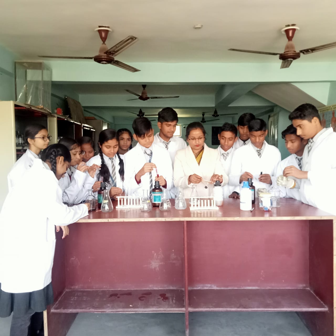 Chemistry Lab Setup